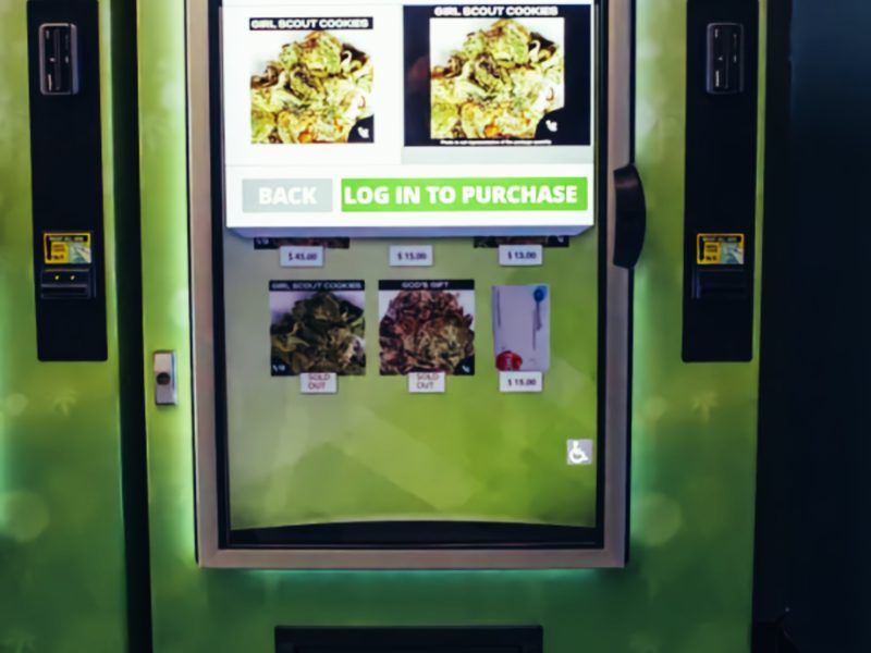 Man Sells Weed Out of a Vending Machine, Makes $2k a day