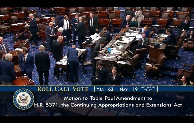 Image for the Tweet beginning: The @RandPaul  attempt to